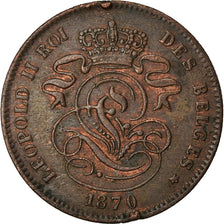 Coin, Belgium, Leopold II, 2 Centimes, 1970, VF(30-35), Copper, KM:35.1