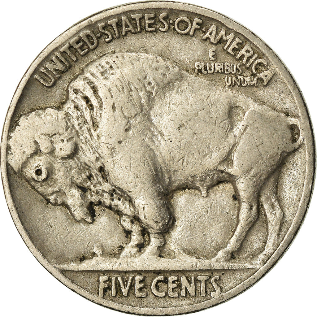 Münze, Vereinigte Staaten, Buffalo Nickel, 5 Cents, 1936, U.S. Mint