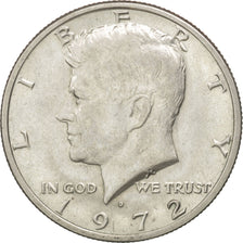 UNITED STATES, Kennedy Half Dollar, Half Dollar, 1972, U.S. Mint, KM #202b,...