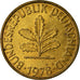 Monnaie, République fédérale allemande, 10 Pfennig, 1978, Munich, TTB, Brass