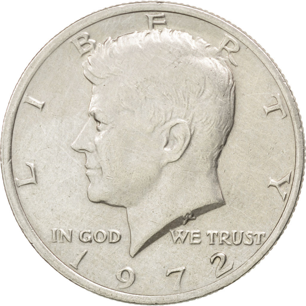 UNITED STATES, Kennedy Half Dollar, Half Dollar, 1972, U.S. Mint, KM #202b,...