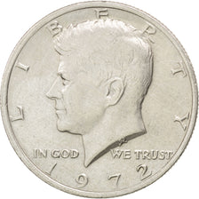 UNITED STATES, Kennedy Half Dollar, Half Dollar, 1972, U.S. Mint, KM #202b,...
