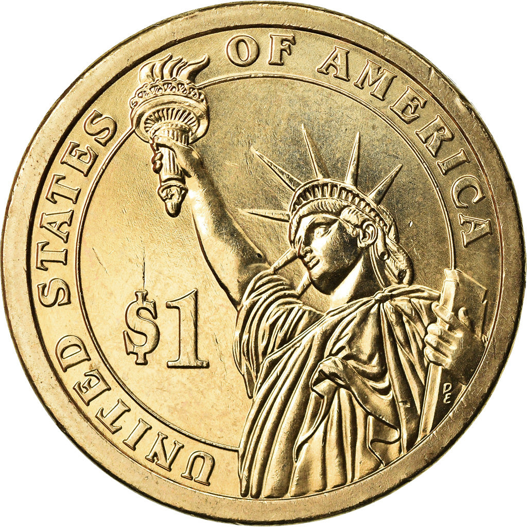 Coin, United States, Dollar, 2011, U.S. Mint, Rutherford B. Hayes, MS(63)