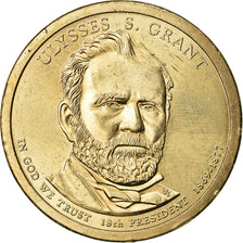 Coin, United States, Dollar, 2011, Ulysses S Grant, U.S. Mint, Philadelphia,