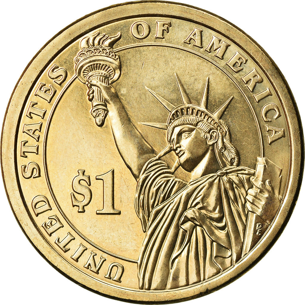 Coin, United States, Dollar, 2012, U.S. Mint, Chester Arthur, MS(63)