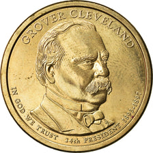 Coin, United States, Dollar, 2012, U.S. Mint, Grover Cleveland, MS(63)