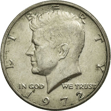 Coin, United States, Kennedy Half Dollar, Half Dollar, 1972, U.S. Mint