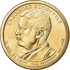 Monnaie, États-Unis, Dollar, 2013, U.S. Mint, Theodore Roosevelt, SPL