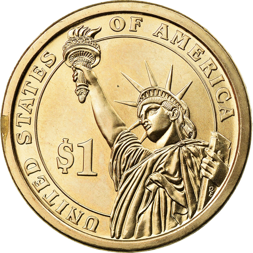 Coin, United States, Dollar, 2013, U.S. Mint, William McKinley, MS(63)