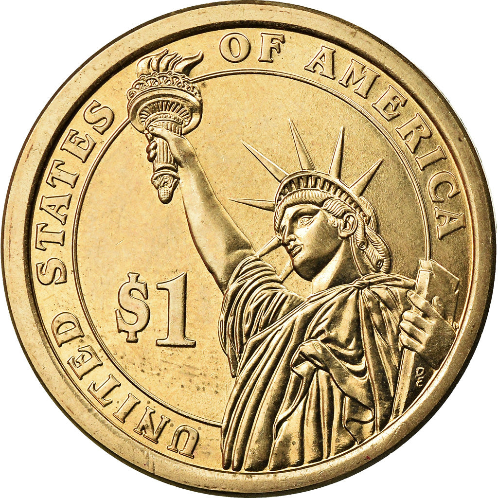 Coin, United States, Dollar, 2014, U.S. Mint, Warren G. Harding, MS(63)