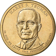 Coin, United States, Dollar, 2015, U.S. Mint, Harry S. Truman, MS(63)