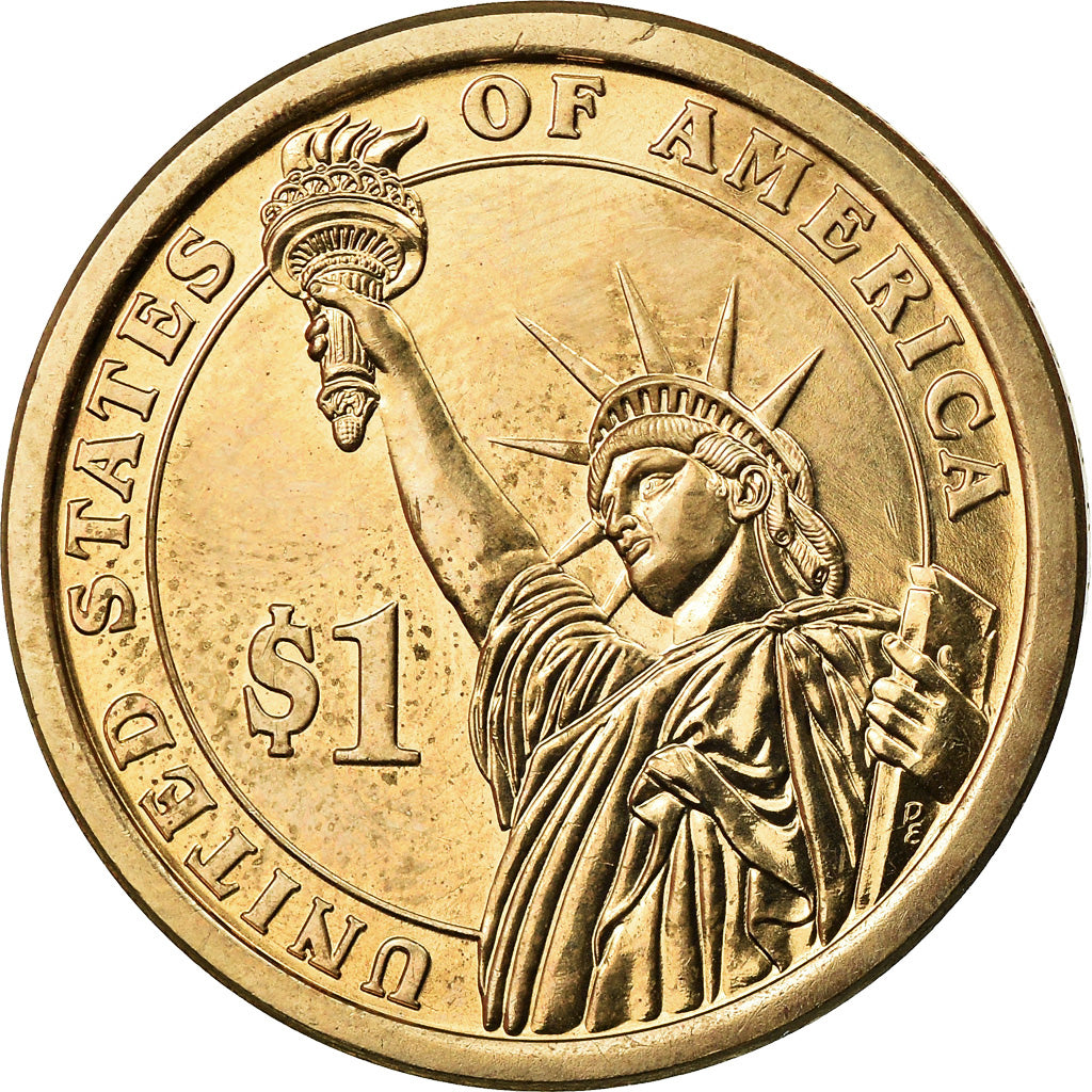 Coin, United States, Dollar, 2015, U.S. Mint, Lyndon B. Johnson, MS(63)