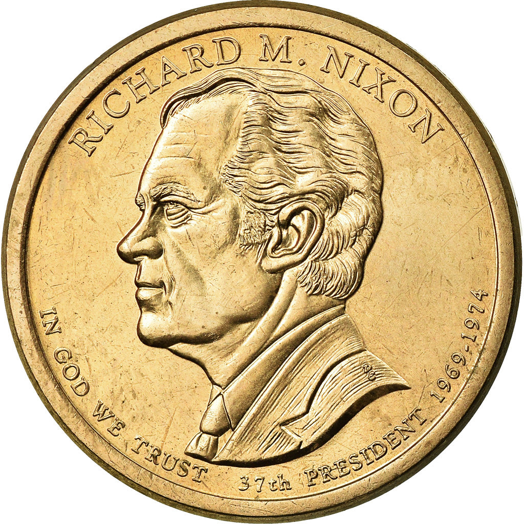 Coin, United States, Dollar, 2016, U.S. Mint, Richard M. Nixon, MS(63)
