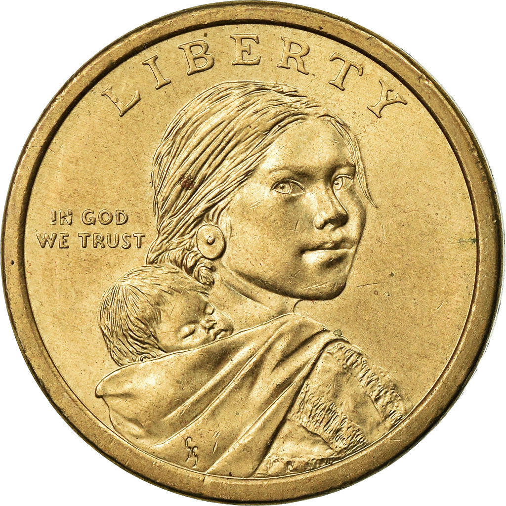Coin, United States, Native American Dollar - Hiawatha belt reverse, Dollar