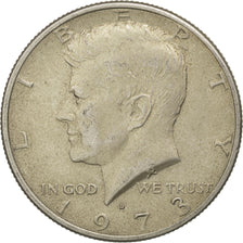 UNITED STATES, Kennedy Half Dollar, Half Dollar, 1973, U.S. Mint, KM #202b,...