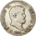 Munten, Italiaanse staten, NAPLES, Ferdinando II, 120 Grana, 1857, FR, Zilver