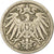 Moneda, ALEMANIA - IMPERIO, Wilhelm II, 5 Pfennig, 1890, Berlin, BC+, Cobre -
