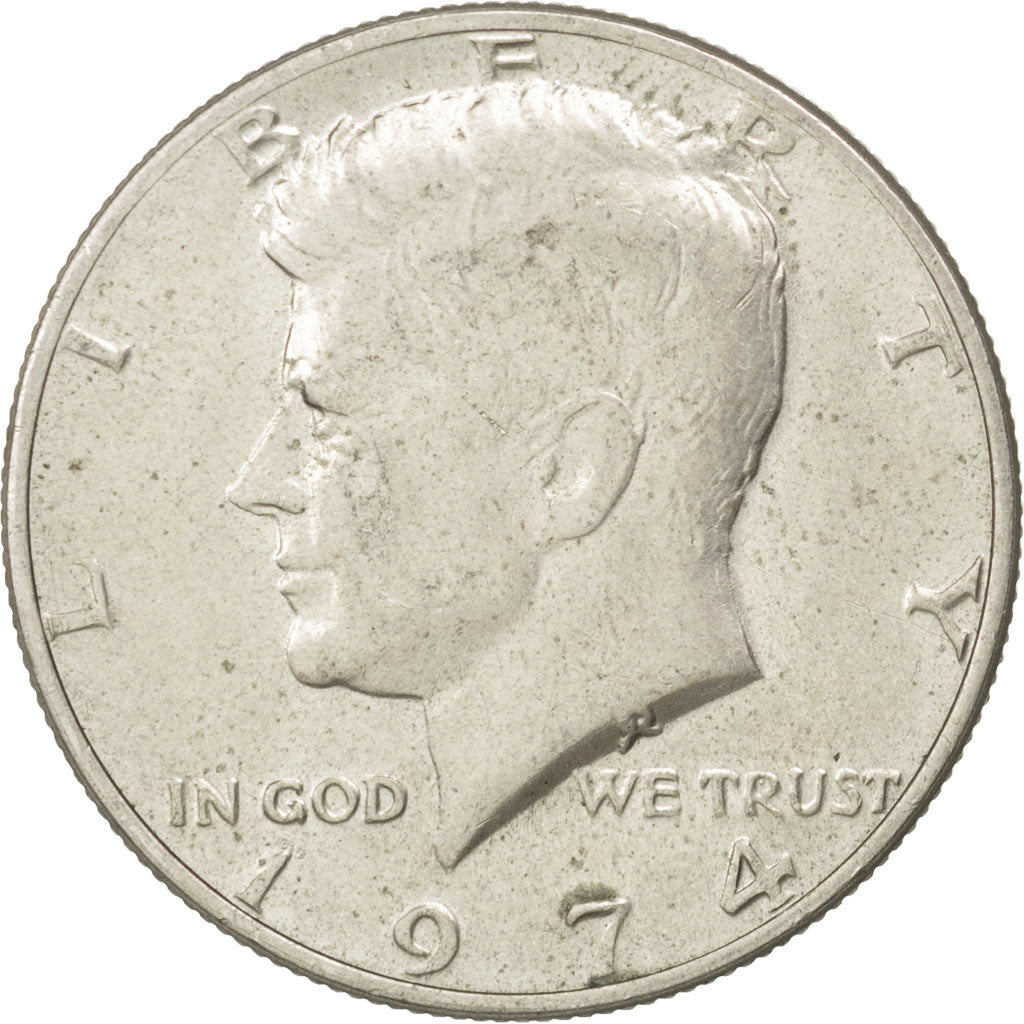 UNITED STATES, Kennedy Half Dollar, Half Dollar, 1974, U.S. Mint, KM #202b,...