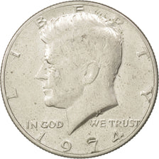 UNITED STATES, Kennedy Half Dollar, Half Dollar, 1974, U.S. Mint, KM #202b,...