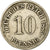 Moneda, ALEMANIA - IMPERIO, Wilhelm I, 10 Pfennig, 1889, Berlin, BC+, Cobre -