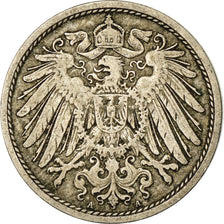 Coin, GERMANY - EMPIRE, Wilhelm II, 10 Pfennig, 1892, Berlin, EF(40-45)