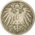 Moneda, ALEMANIA - IMPERIO, Wilhelm II, 10 Pfennig, 1900, Munich, BC+, Cobre -