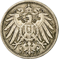 Coin, GERMANY - EMPIRE, Wilhelm II, 10 Pfennig, 1902, Stuttgart, EF(40-45)