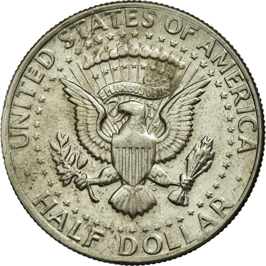 Coin, United States, Kennedy Half Dollar, Half Dollar, 1974, U.S. Mint