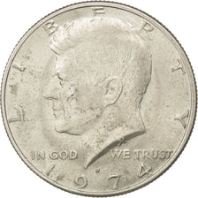 UNITED STATES, Kennedy Half Dollar, Half Dollar, 1974, U.S. Mint, KM #202b,...