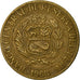 Coin, Peru, Sol, 1968, EF(40-45), Brass, KM:248