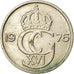 Münze, Schweden, Carl XVI Gustaf, 50 Öre, 1976, SS, Copper-nickel, KM:855