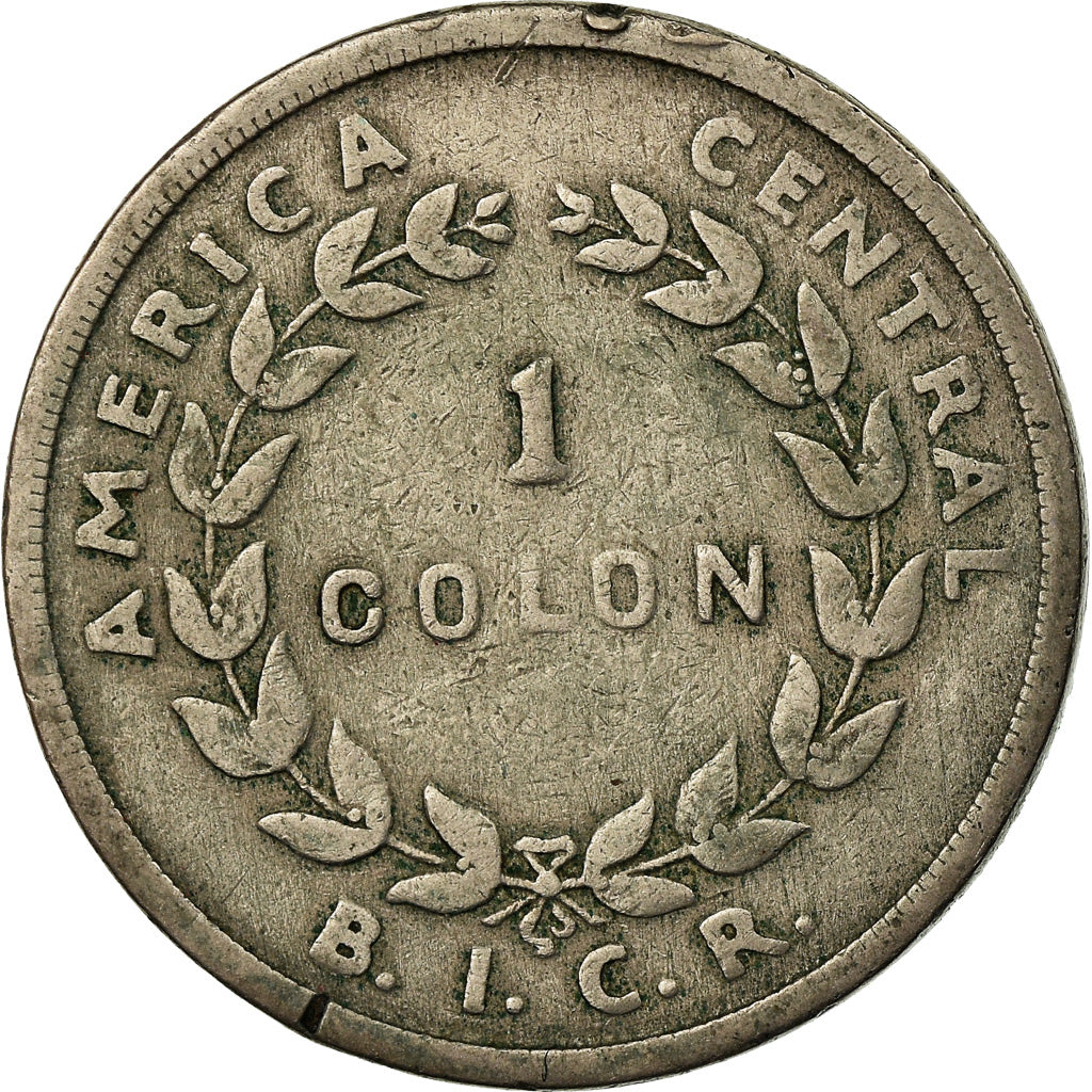 Monnaie, Costa Rica, Colon, 1935, TB, Copper-nickel, KM:173