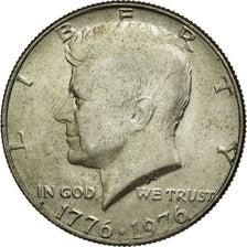 Coin, United States, Kennedy Half Dollar, Half Dollar, 1976, U.S. Mint