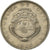 Coin, Costa Rica, Colon, 1965, EF(40-45), Copper-nickel, KM:186.2