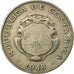 Moneta, Costa Rica, Colon, 1948, EF(40-45), Miedź-Nikiel, KM:177