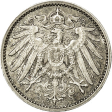 Coin, GERMANY - EMPIRE, Wilhelm II, Mark, 1906, Berlin, EF(40-45), Silver, KM:14