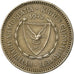 Coin, Cyprus, 50 Mils, 1972, EF(40-45), Copper-nickel, KM:41
