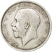 GREAT BRITAIN, 1/2 Crown, 1918, KM #818.1, EF(40-45), Silver, 32.3, 14.07