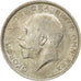 GREAT BRITAIN, 1/2 Crown, 1917, KM #818.1, EF(40-45), Silver, 32.3, 14.14