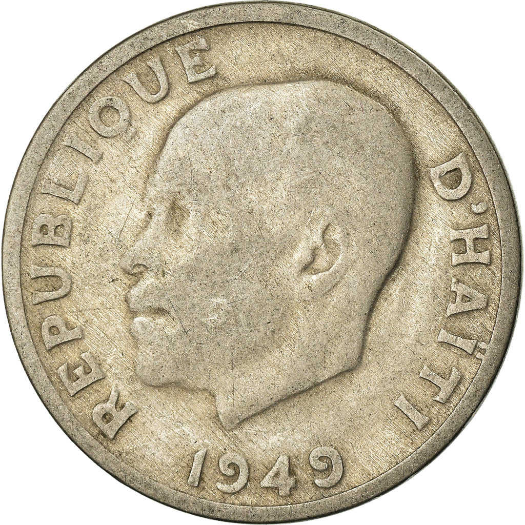 Coin, Haiti, 10 Centimes, 1949, VF(20-25), Copper-nickel, KM:58