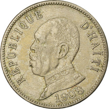 Coin, Haiti, 50 Centimes, 1908, VF(20-25), Copper-nickel, KM:56
