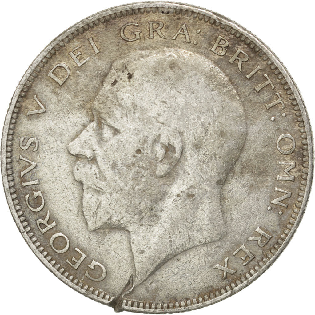GREAT BRITAIN, 1/2 Crown, 1936, KM #835, VF(30-35), Silver, 32.3, 13.46