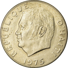 Coin, Haiti, 50 Centimes, 1975, EF(40-45), Copper-Nickel-Zinc, KM:101a