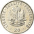 Moneta, Haiti, 20 Centimes, 1995, SPL-, Acciaio placcato nichel, KM:152a
