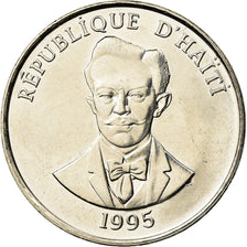 Coin, Haiti, 50 Centimes, 1995, AU(55-58), Nickel plated steel, KM:153a
