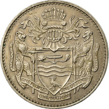 Moeda, Guiana, 50 Cents, 1967, EF(40-45), Cobre-níquel, KM:35