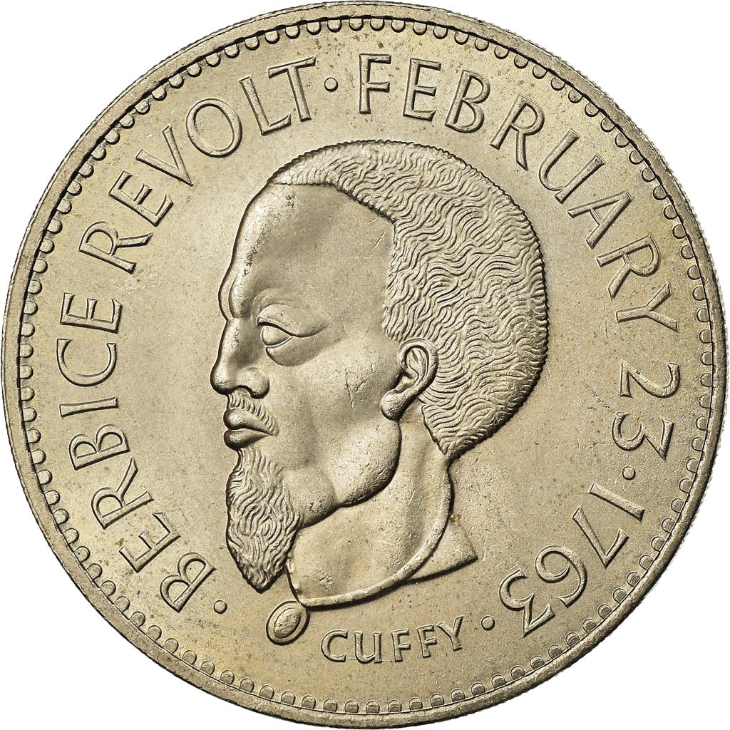 Coin, Guyana, Dollar, 1970, Franklin Mint, EF(40-45), Copper-nickel, KM:36