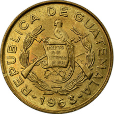 Coin, Guatemala, Centavo, Un, 1963, EF(40-45), Brass, KM:260