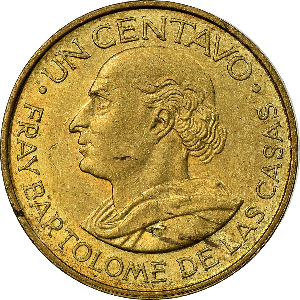 Coin, Guatemala, Centavo, Un, 1963, EF(40-45), Brass, KM:260