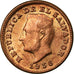 Moneda, El Salvador, Centavo, 1956, MBC, Bronce, KM:135.1